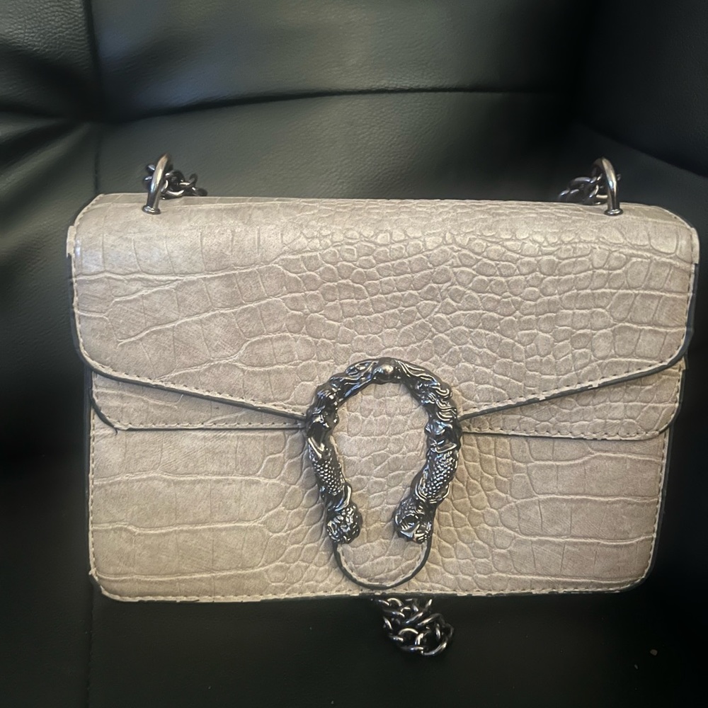 JBB Crossbody Shoulder Purse for Women - Snake Printed Leather Evening Clutch